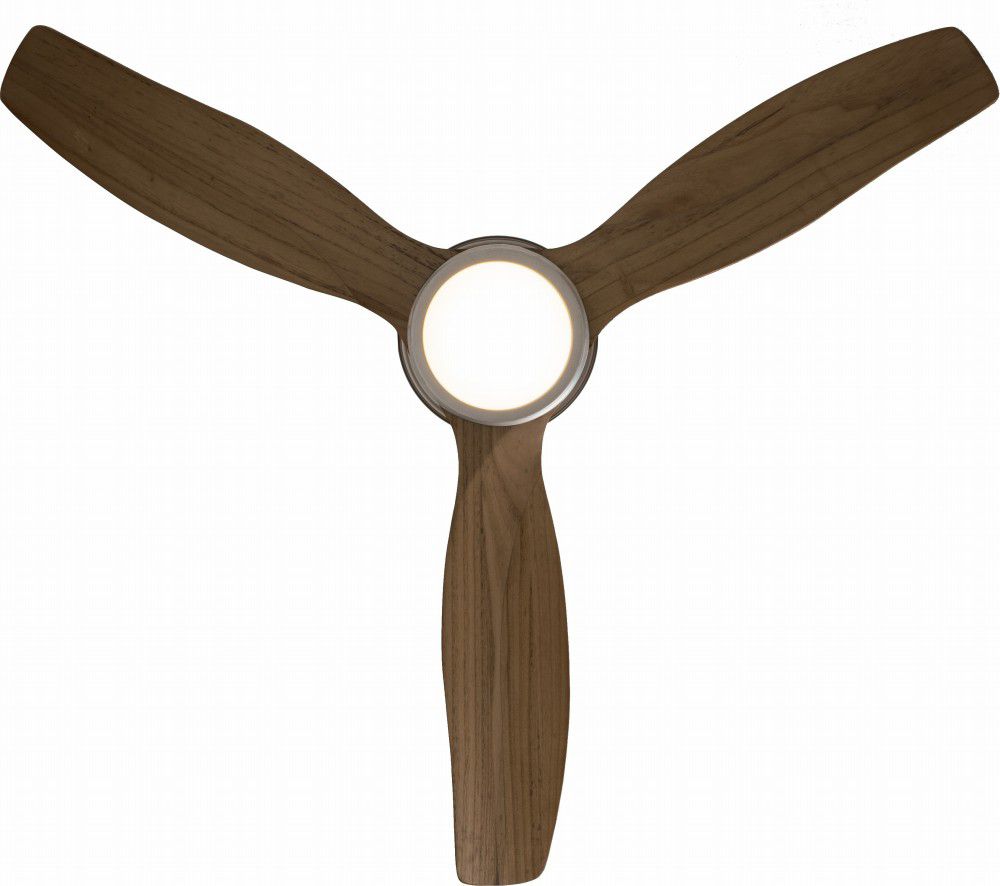 LED 電球色 1灯 薄型 軽量 BAR WOOD CEILING FAN CF-006DCWAL ハモサ製 ...