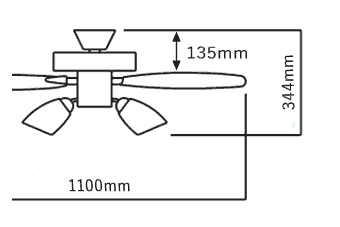 LED 電球色/昼白色 6灯 薄型 コイズミ製シーリングファンライト【KBB139】｜u003c公式u003eシーリングファン・ライト通販専門店 | ファズー【品揃え日本一】AEE695070  + AA41897L / AA41897L(N)